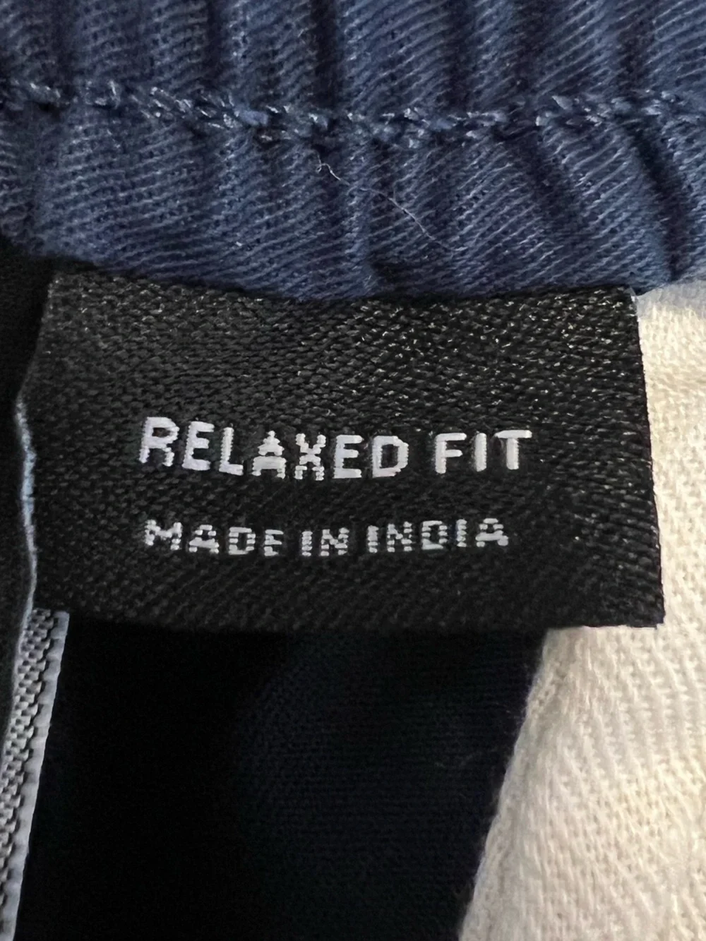 NWT Vans Men's Range Elastic Relaxed Fit Pants Size Large Color Navy Blue